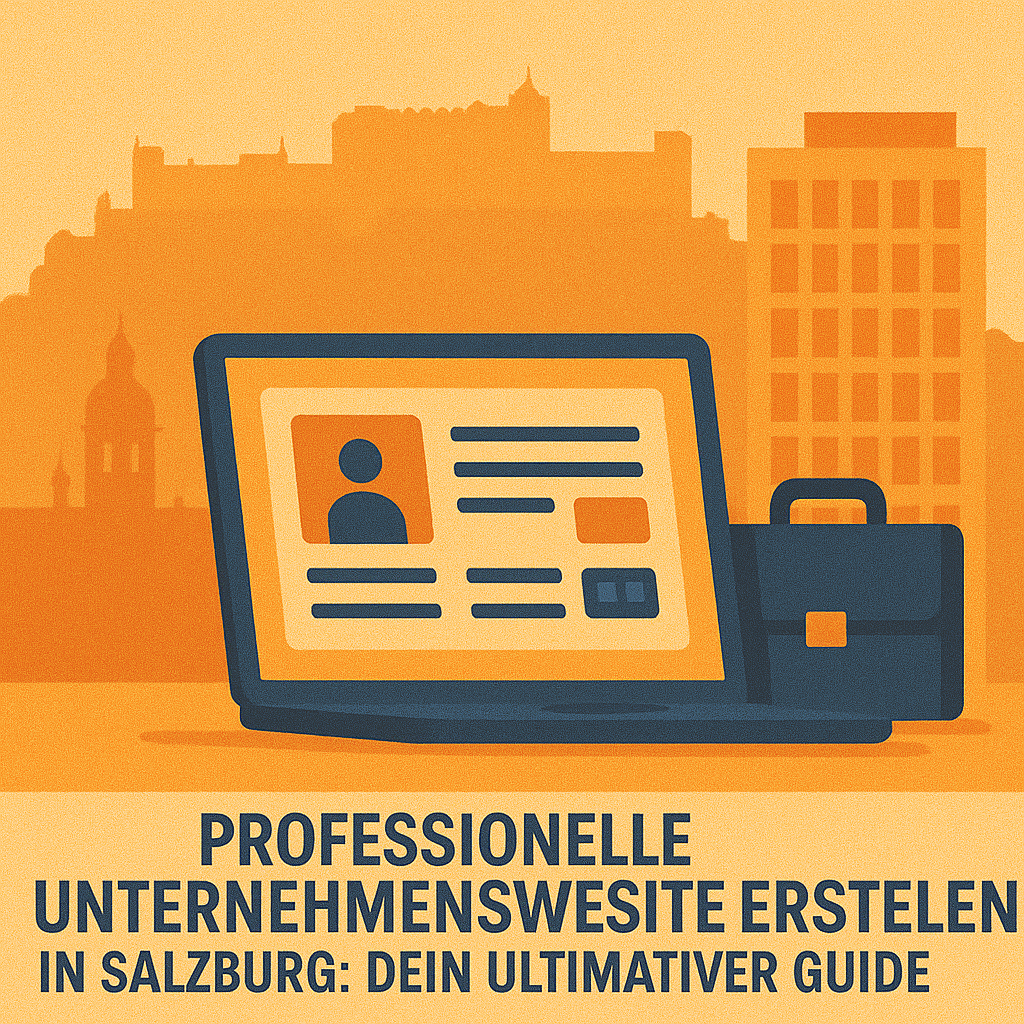 professionelle unternehmenswebsite erstellen in salzburg